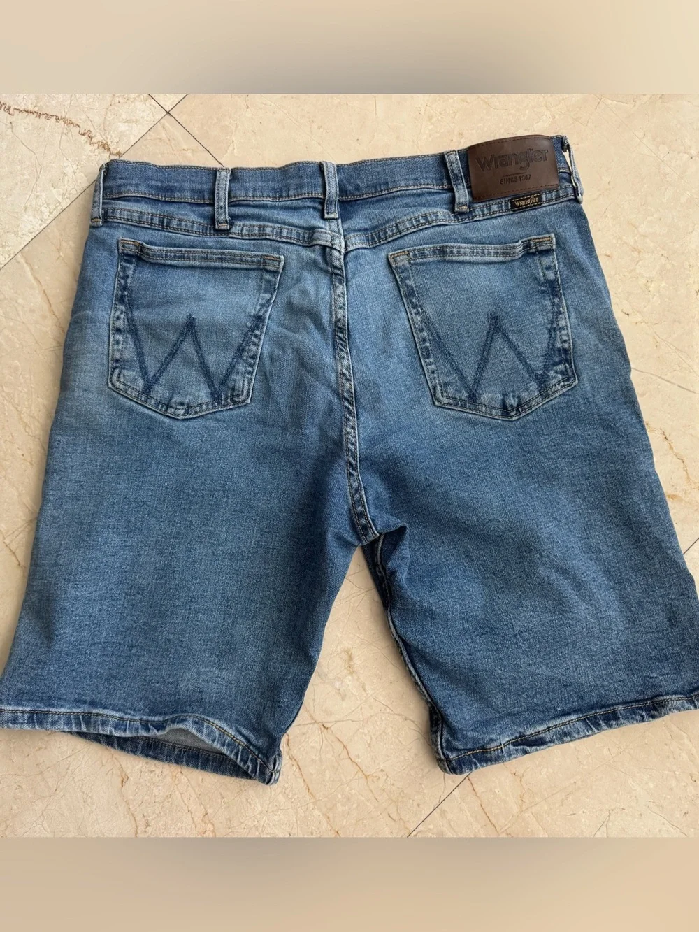 Wrangler Blue Denim Men’s Jean Shorts